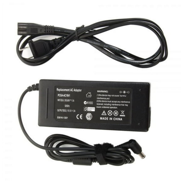 NEW AC Battery Charger for Sony Vaio pcg xg9 PCG-F280 pcg-fx215 vpcw12s1e gr214mp PCG-GR150K Cord