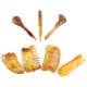 thumbnail image 4 of FELTECHELECTR 7 piezas de tabla de raspado tradicional Gua Sha, tabla de masaje con placa Gua Sha, 4 of 6