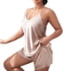 thumbnail image 1 of Gibobby camisón clásico de maternidad Camisón para mujer, lencería de satén, lencería Sexy, camisón, conjuntos de dormir, ropa de dormir Sexy, conjuntos de pijama (Rosa Dorado, XL), 1 of 5
