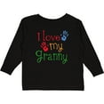 thumbnail image 3 of Inktastic I Love My Granny Boys or Girls Long Sleeve Toddler T-Shirt, 3 of 5