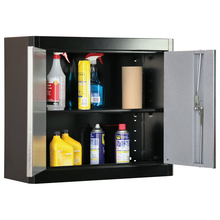 Rubbermaid Plastic Freestanding Garage Cabinet in Gray (36-in W x 72-in H x  18-in D) in the Garage Cabinets department at