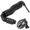 thumbnail image 4 of Bloqueo de casco, bloqueo de cable antirrobo para casco, bloqueo de contraseña para casco de motocicleta, bloqueo de seguridad para casco ultra sensible, 4 of 9