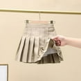 thumbnail image 2 of Uccdo 2-12Y Girls Pleated Mini Skirts with Lining Shorts School Uniform Skirt Tennis Skirts Skater Skorts, 2 of 3