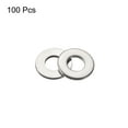 thumbnail image 2 of Unique Bargains #12 Rondelle Plate en Acier Inoxydable 304 pour Vis Boulon 100 Pcs, 2 of 5