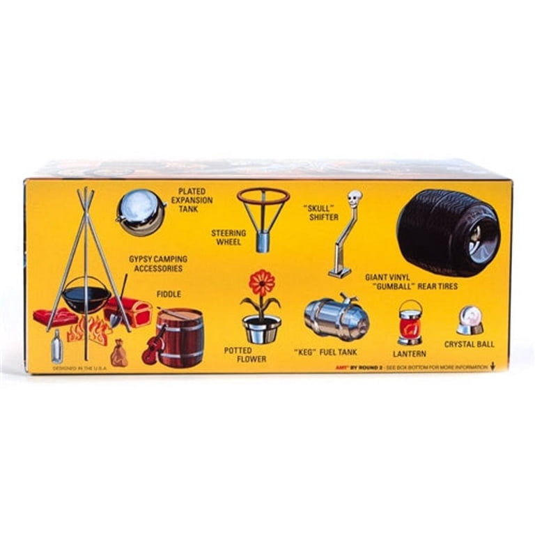 Li'l Gypsy Wagon Show Rod, Orange - AMT AMT1067/12 - 1/25 scale