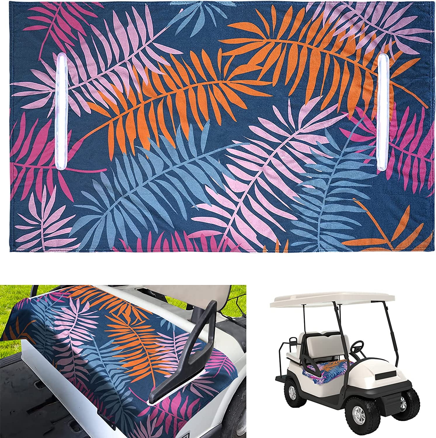 Golf Cart Seat Covers, EZGO Seat Covers, Microfiber Golf Cart Seat