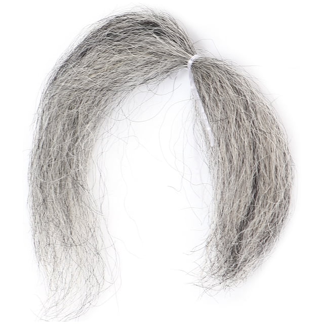 8g Reusable prosthetic Face Beard Mustache Simulation Film Makeup Special Effect False Beard for Men with Artificial Hair Material