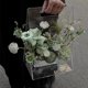thumbnail image 2 of Florero de mano acrílico,Caja de flores transparente de alta gama,Cesta de flores portátil Arreglo floral Flor (jarrón de acrílico), 2 of 5