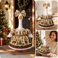 thumbnail image 6 of PYURTEP Christmas Porch Goose Outfits, 23 inch Reindeer Clothing Suit, Decorative Reusable Goose Outfits for Statue Yard Lawn Patio Christmas Decor, 6 of 7