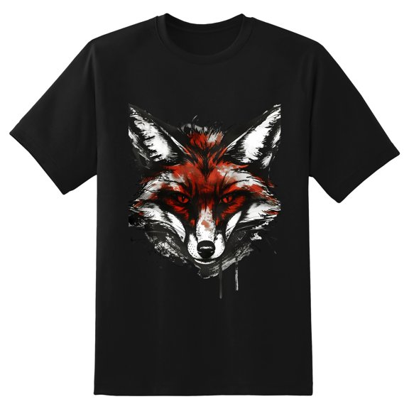 Men's Graphic TeeFox (1) Letter Print T-Shirts Round Neck Short Sleeves Sizes XS-5XL Summer Daily Casual Tops