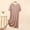 Khaki, variant on Nightgowns for Women Bamboo Nightgowns Sleepshirts Cute Nightgowns Sleep Shirt White Crew Neck Knee Length Short Sleeve Ladies Nightgowns,XXL