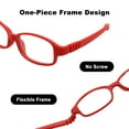 thumbnail image 4 of Gafas para niños y niñas, montura de gafas ópticas con correa, tamaño 49-16,6-8 años sin tornillo, gafas flexibles de una pieza para niños con cordón, 4 of 5