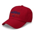 thumbnail image 3 of Kamala Harris for President, Embroidered Dad Cap, Kamala Harris 2024, Harris for Pres, Harris Shapiro 2024 Elect, Harris Shapiro Campaign (Cranberry), 3 of 6