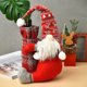 thumbnail image 1 of Botella de Vino En Forma de Muñeco Sin Rostro de Navidad Xihbxyly Decoración para Mesa Navideña, 1 of 6