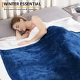 thumbnail image 3 of IDEALHOUSE Ultra-Soft Heated Throw Blanket: 6 Warmth Settings & Auto Safety - Oversized 50"x60" ETL-Certified Electric Blanket for Sofa & Bed Comfort, 3 of 7