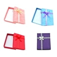 thumbnail image 2 of Caja de almacenamiento de anillo con colgante de joyería para mujer, organizador de moda, soporte de exhibición de regalo, accesorios para Ropa, zapatos y accesorios Miscelánea Violeta 7*9*2.8 CM Sonducket AP015415-04, 2 of 6