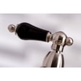 thumbnail image 4 of Kingston Brass KS3278PKLBS Duchess Bridge Kitchen Faucet with Brass Side Sprayer, Brushed Nickel, 4 of 7
