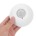 thumbnail image 3 of HAMPPLIES White Plastic Motion Sensor with Alarm for Home Use 360 Degree Detection High Sensitivity Easy Installation, 3 of 7