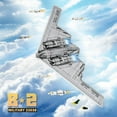 thumbnail image 2 of Fighter Jet Building Set 33038, B2 Military Bomber Plane for Adults, Aviation Airplane Cool Jet Model Collection for Boys,Ideal Gifts for Kids 14+, Men and Military Fans, 2 of 7