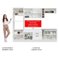 thumbnail image 4 of Cocina Integral Completa Modular Madesa Agata 290cm BB 01, 4 of 10