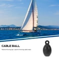 thumbnail image 3 of SWETRACE Bouée d'Ancre pour Protection de Bateau Bouée Marine en Caoutchouc Noir 1Pcs, 3 of 5