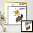 thumbnail image 4 of Designart 'Abstract Minimal Shapes Under Flowers V' Modern Framed Art Print, 4 of 4