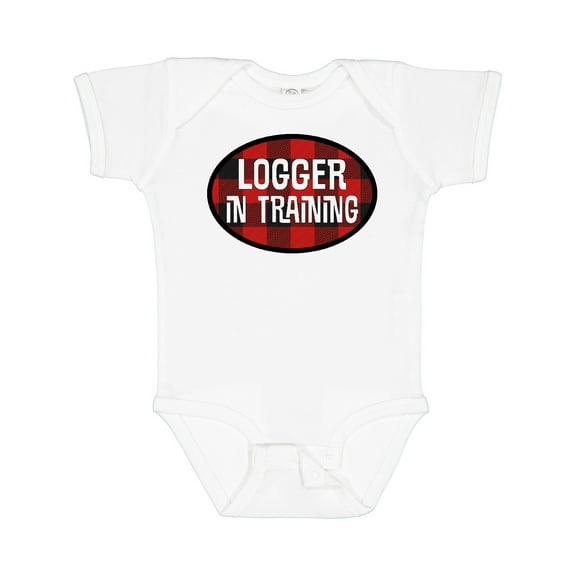 Inktastic Future Logger in Training Boys Baby Bodysuit
