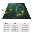 thumbnail image 3 of Sikiie Jelly Fish Ultra-Soft Micro flannel Blanket Luxury All Seasons Warm Blanket for Bedding Sofa and Travel (4 sizes)-60"x50", 3 of 7