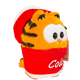 thumbnail image 1 of Peluche Sanmu Cartoon Garfield Cat Coca-Cola para niños, 1 of 2