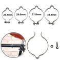 thumbnail image 5 of 4 Sizes Bike Parts Bicycle  Cable Clip Pipe Buckle Brake Line Clamp Wire Fixed Ring 31.8MM, 5 of 8