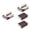 2*4 PC, variant on Emery Cleaning Sponge with Handle, Heavy Duty Rust Remover Scrubber for BBQ Grill Pots Pans, Non-Scratch Abrasive Kitchen Cleaning Brush for Cast Iron Stainless Steel, Chemical-Free Scouring Pad