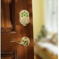 thumbnail image 5 of Kwikset 99090-817 SmartCode 909 Electronic Deadbolt Featuring SmartKey in Polished Brass, 5 of 5