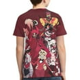 thumbnail image 2 of Hazbin Hotel Boys Girls 3d Graphic Printed T-Shirt Crewneck Short Sleeve Tees, 2 of 6