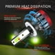 thumbnail image 5 of Luz Antiniebla Led Para Coche, Bombillas Antiniebla Resistentes A La Corrosión, Resistente Al Agua, Verde Limón, Luz Diurna Para Coche Speravity VI012339-04, 5 of 6