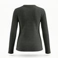 thumbnail image 4 of cocolona Womens Fall Sweater Plus Size Long Sleeve Decorative Buckle Crew Neck Sweaters, 4 of 7