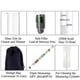 thumbnail image 3 of Hydrometer Brew Beer,hydrometer Test Kit, Triple Scale Hydrometer For Wine Making Kit Beer Hydromet, 3 of 5