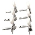 thumbnail image 2 of 6 Pcs Tuners de Guitare Acoustique/folk Têtes de Machine Chrome Partie 3R+3L, 2 of 10