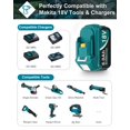 thumbnail image 2 of Batería Twupixy 18V 6.0Ah recargable para Makita BL1860B, 2 of 7