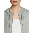 thumbnail image 3 of Athletic Works Women's Super Soft Lightweight Zip Up Hoodie Jacket, 3 of 5