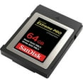 thumbnail image 4 of SanDisk Extreme PRO 64 GB CFexpress Card Type B - 1 Pack, 1 (Quantity), 4 of 5