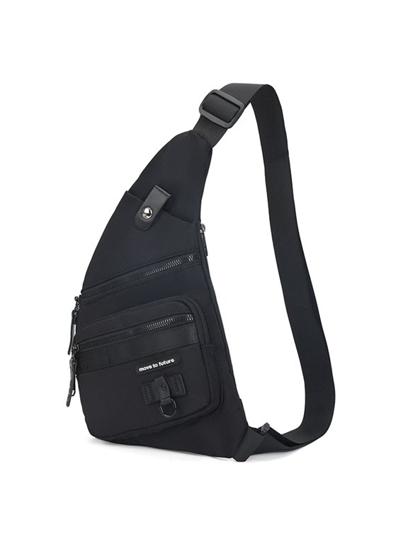 TOMSHOO Sling Backpack Chest Pack Shoulder Bag for Outdoor Activities