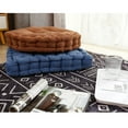 thumbnail image 5 of MAFNIO Galette de chaise, Coussin d'assise, 40 x 40 cm, Jaune, 5 of 5