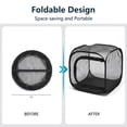 thumbnail image 5 of Foldable Outdoor Insect Breeding Cage Breathable Mesh Butterfly Habitat Clear View Zipper Observation Box Portable Insect Enclosure Habitat for Butterflies & Plants, 5 of 6