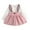 Pink, variant on WOYY Toddler Girls Cute Bunny Long Sleeve Romper Cotton Casual Soft Dress, Sizes 2-3T