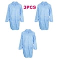 thumbnail image 1 of Chaqueta de laboratorio premium antiestática ESD de 3 piezas, bolsillo izquierdo y bolsillos inferiores XXL Cola  Bata de laboratorio antiestática, 1 of 8