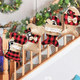 thumbnail image 4 of Paquete de calcetines navideños para perros, calcetines de arpillera para mascotas, adornos navideños MFZFUKR CPB-SSW12-1, 4 of 5