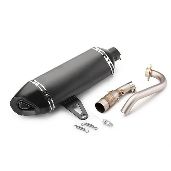 Motorcycle Exhaust Pipe Muffler Modified Middle Link Pipe Connect Slip On For Yamaha Xmax 250 300 2017-2023