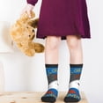 thumbnail image 5 of Fuzoiu Shark With Sunglasses and Lobste Print Kids Socks For Boys Girls,Grip Crew Socks with Non Slip,Lightweight Stretch Crew Socks,Toddlers Crew Boot Socks, 5 of 5