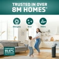 thumbnail image 3 of GermGuardian Air Purifier with HEPA Filter and UV-C Sanitizer, 743 Sq. ft, AC4825DLX, Gray, 3 of 15
