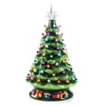 thumbnail image 1 of Árbol de Navidad Joiedomi Cerámica Preiluminado 15 pulgadas 70 luces, 1 of 7